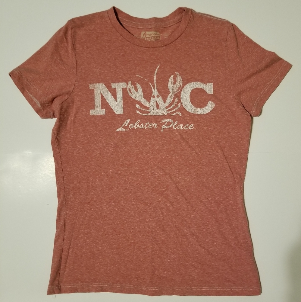 American roadtrip "lobster" T-shirt  /Sz S